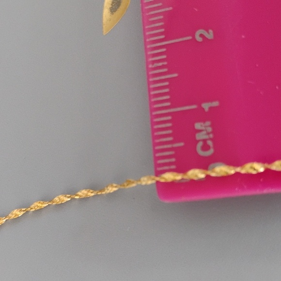 14 K yellow gold necklace - Picture 4 of 12
